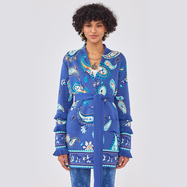 Jimi Cardigan Blue – Hayley Menzies