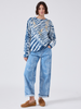 Janis Tassel Embellished Sweatshirt Blue