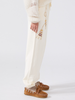 Tassel Embellished Joggers Cream