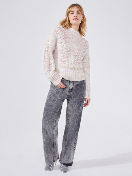 Fluffy nightwear delicate jumper