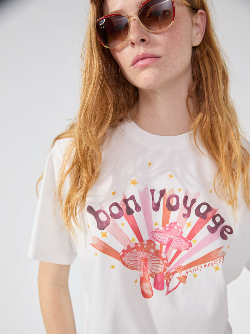 Bon Voyage T-Shirt White