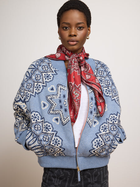 Dalton Bomber Blue – Hayley Menzies