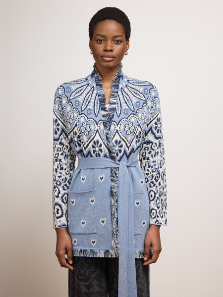 Dalton Cardigan Blue – Hayley Menzies
