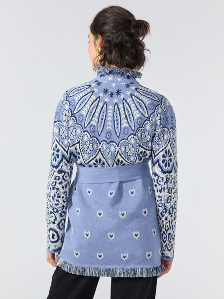Dalton Cardigan Blue – Hayley Menzies