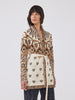 Dalton Cotton Jacquard Cardigan Cream
