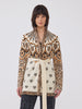 Dalton Cotton Jacquard Cardigan Cream