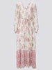 Dylan Silk Maxi Dress Oyster