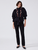 Gloria Alpaca Cardigan Black
