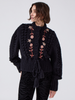 Gloria Alpaca Cardigan Black