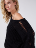 Gwen Alpaca Jumper Black