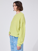 JANIS CASHMERE JUMPER CHARTREUSE