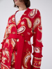 Jimi Cardigan Red
