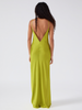 Kate Silk Dress Chartreuse