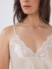 Lou Silk Cami Oyster