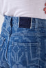 Marley Cropped Wide Leg Jeans Blue
