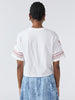 Maya Embroidered Cropped T-Shirt
