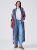 Tibetan Tiger Merino Duster Blue