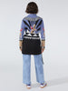 Sunrise Rodeo Merino Jacquard Cardigan Denim Blue