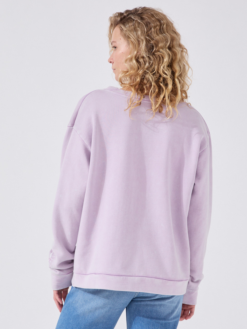 Written In The Stars Embellished Sweatshirt Lilac