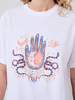 Written In The Stars Embellished T-Shirt White