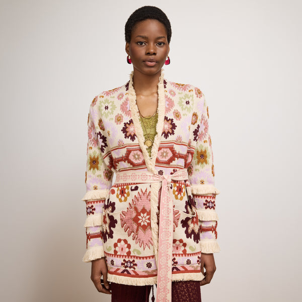 イ*ー様 2/27まで BATONER DS KNIT アイボリー サ Soraya Cardigan Ecru – Hayley Menzies