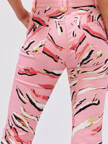 Tiger Splash Flare Jeans Hayley Menzies