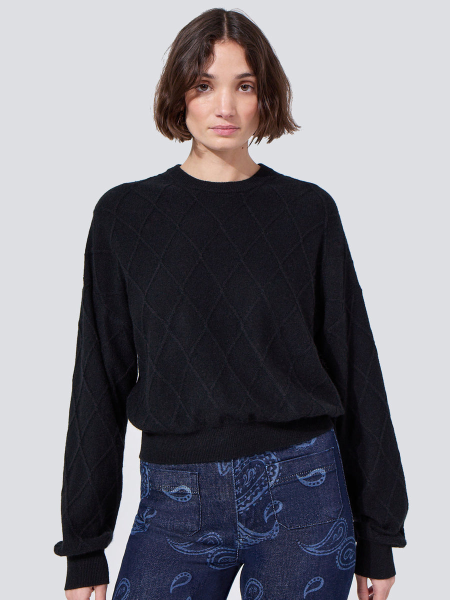 Janis Cashmere Jumper Black