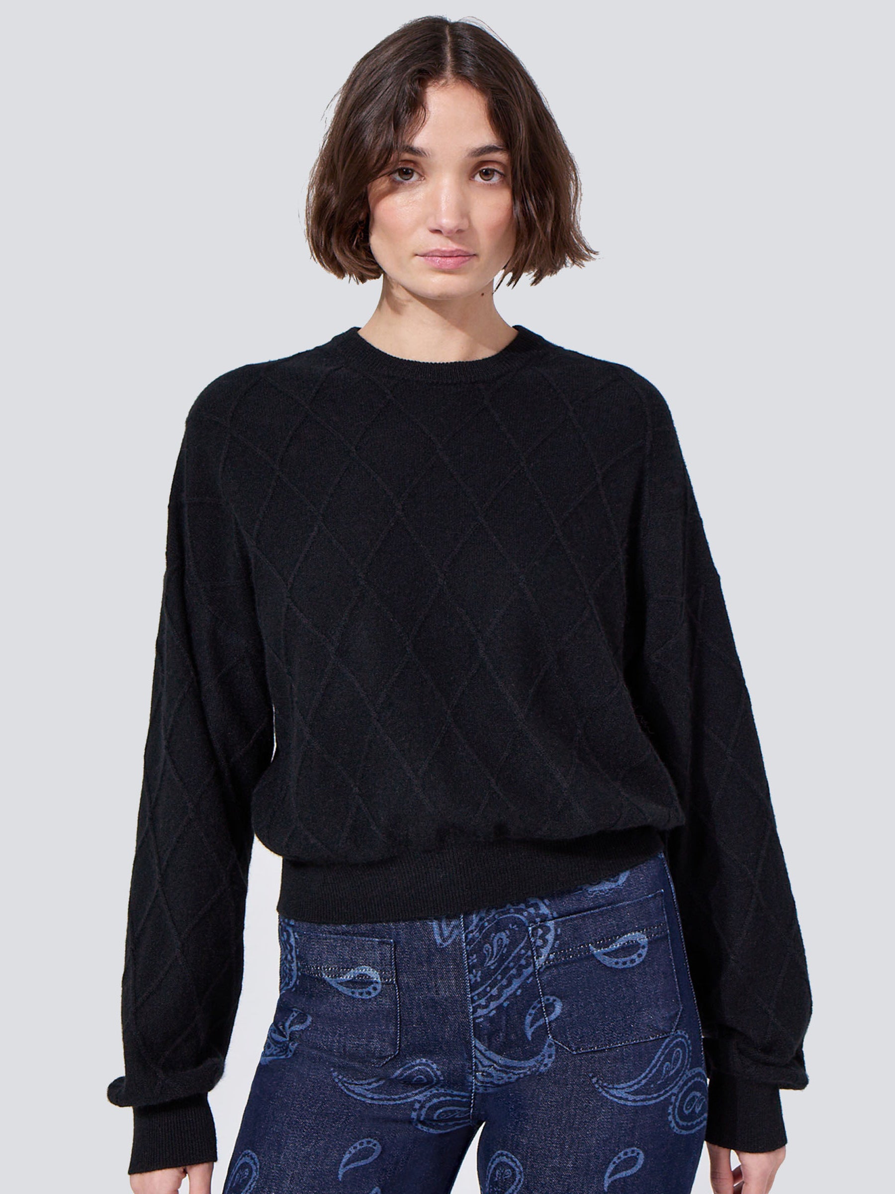 Janis Cashmere Jumper Black