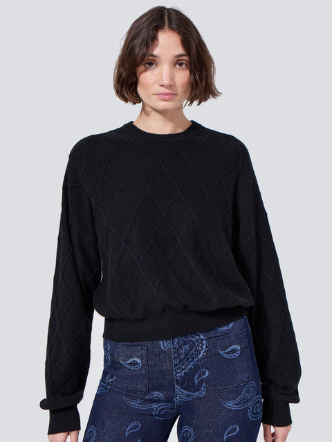 Janis Cashmere Jumper Black