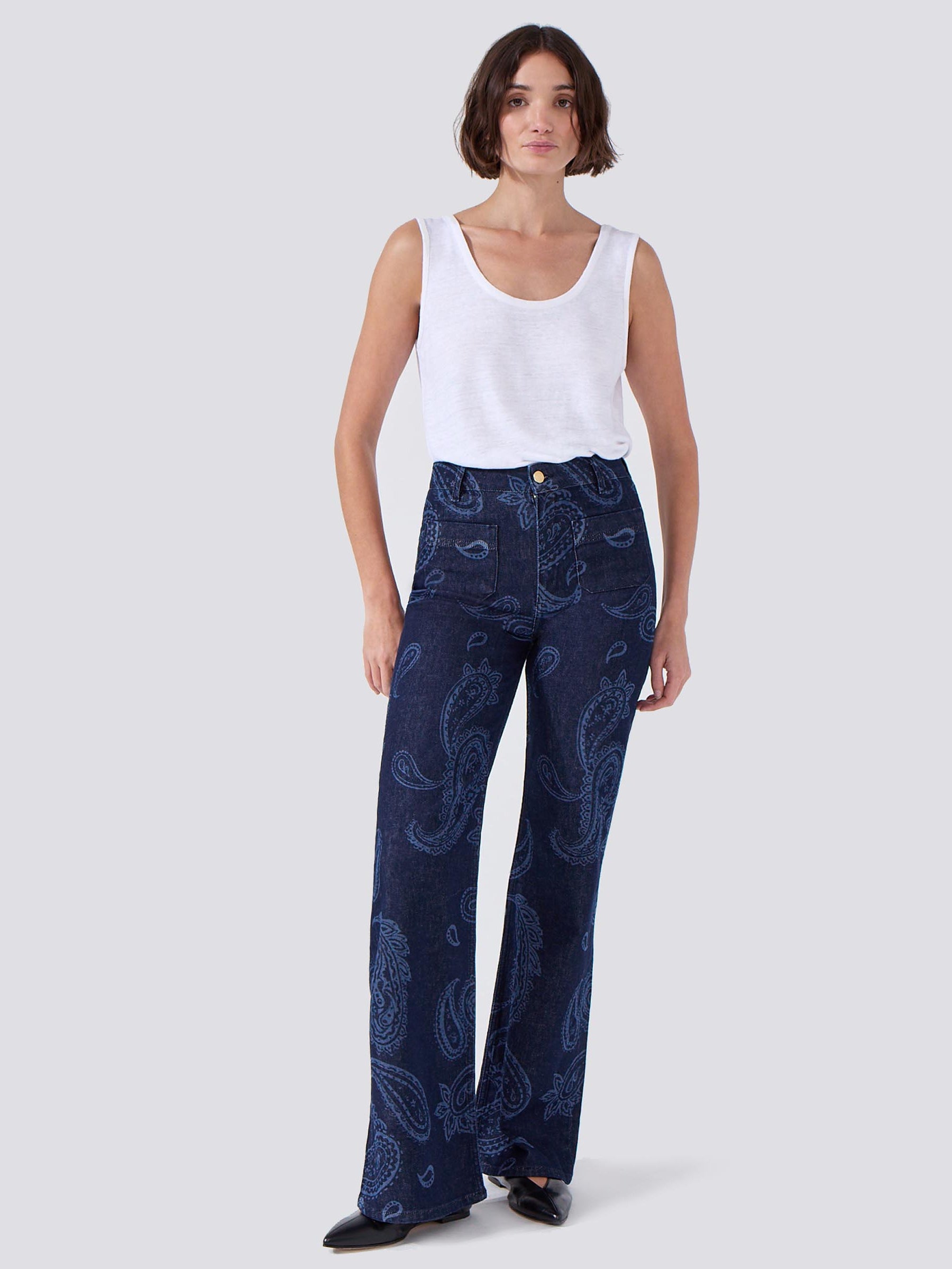 Jimi Flare Jeans Indigo
