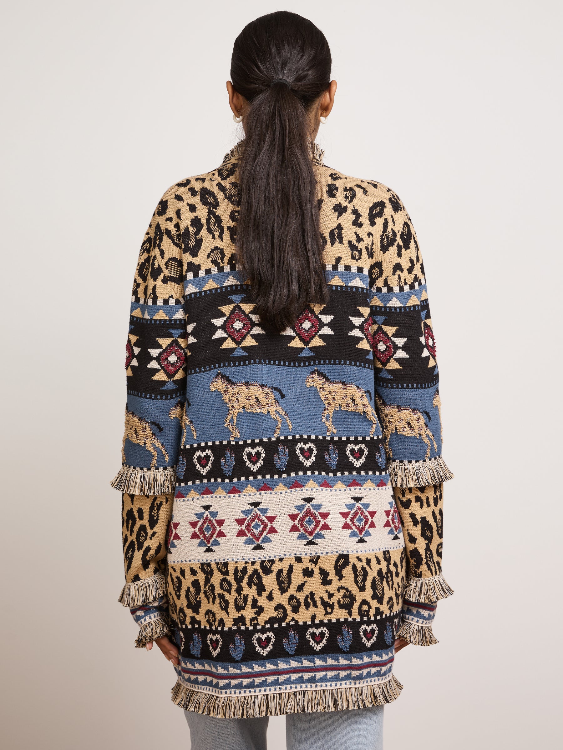 Alpine Rodeo Cardigan Blue