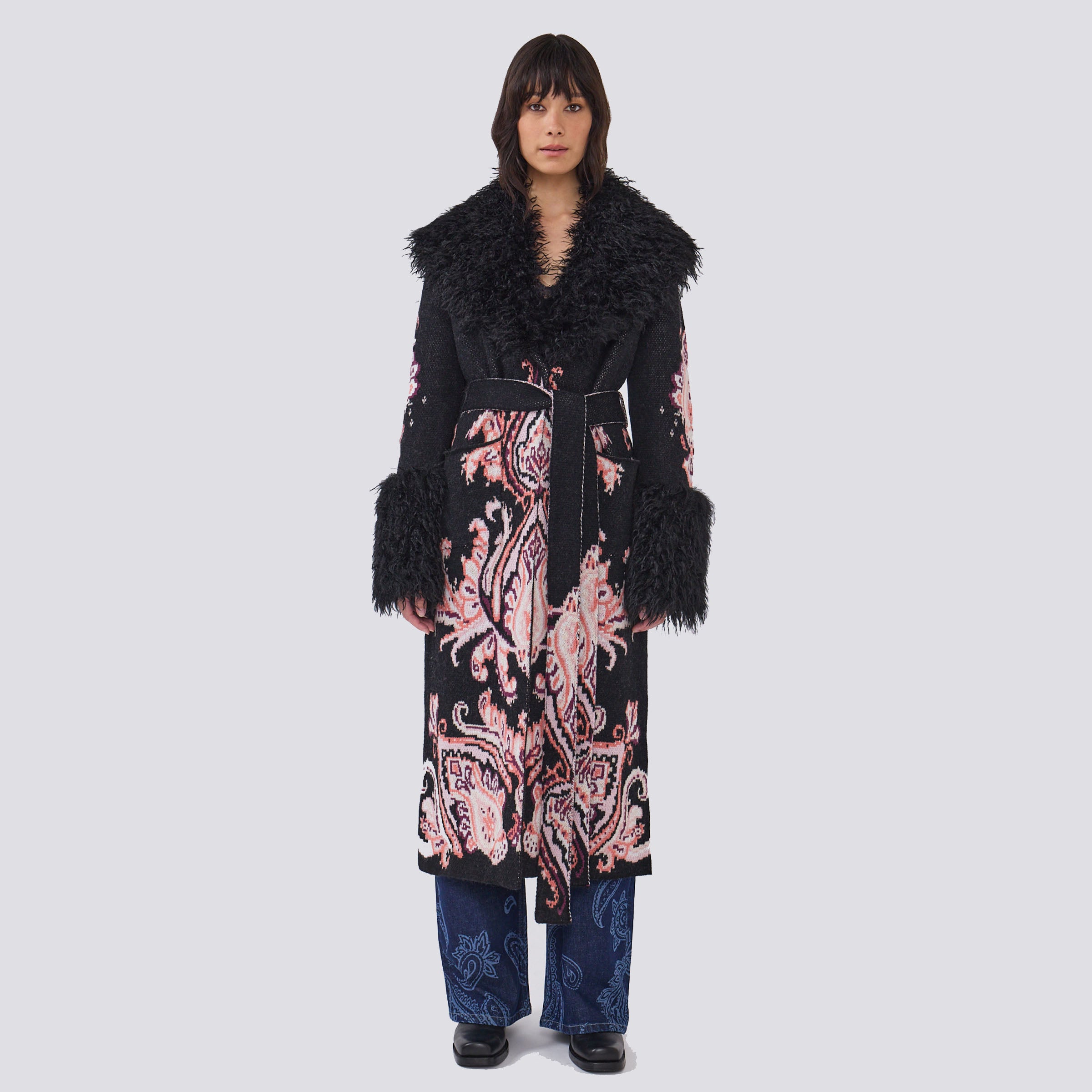 Jimi Merino Coat Black – Hayley Menzies