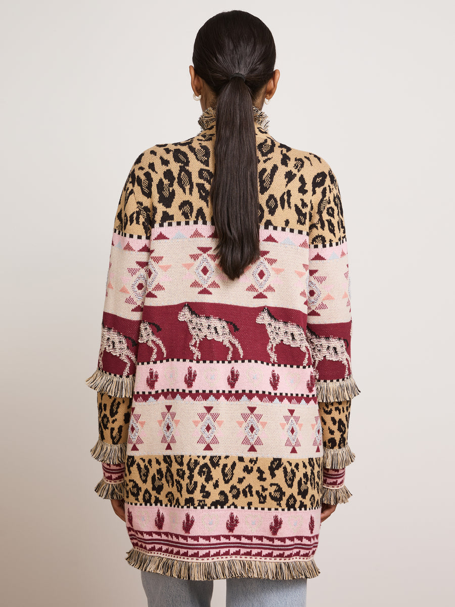 Alpine Rodeo Cardigan Red
