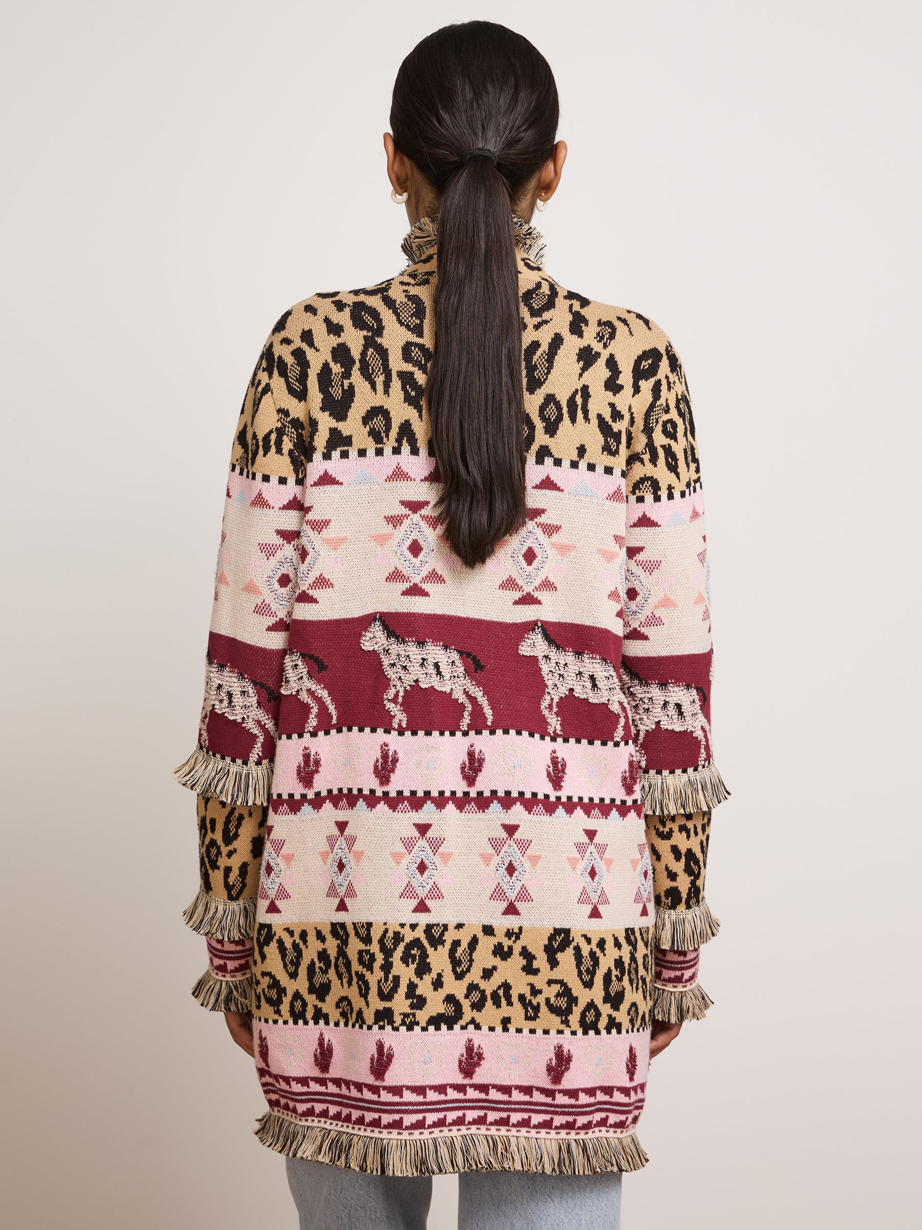 Alpine Rodeo Cardigan Red