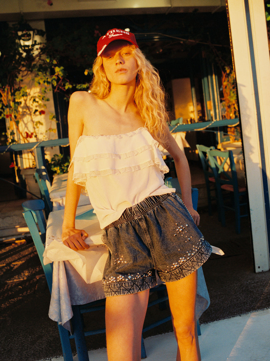 Bo Silk Cami Oyster