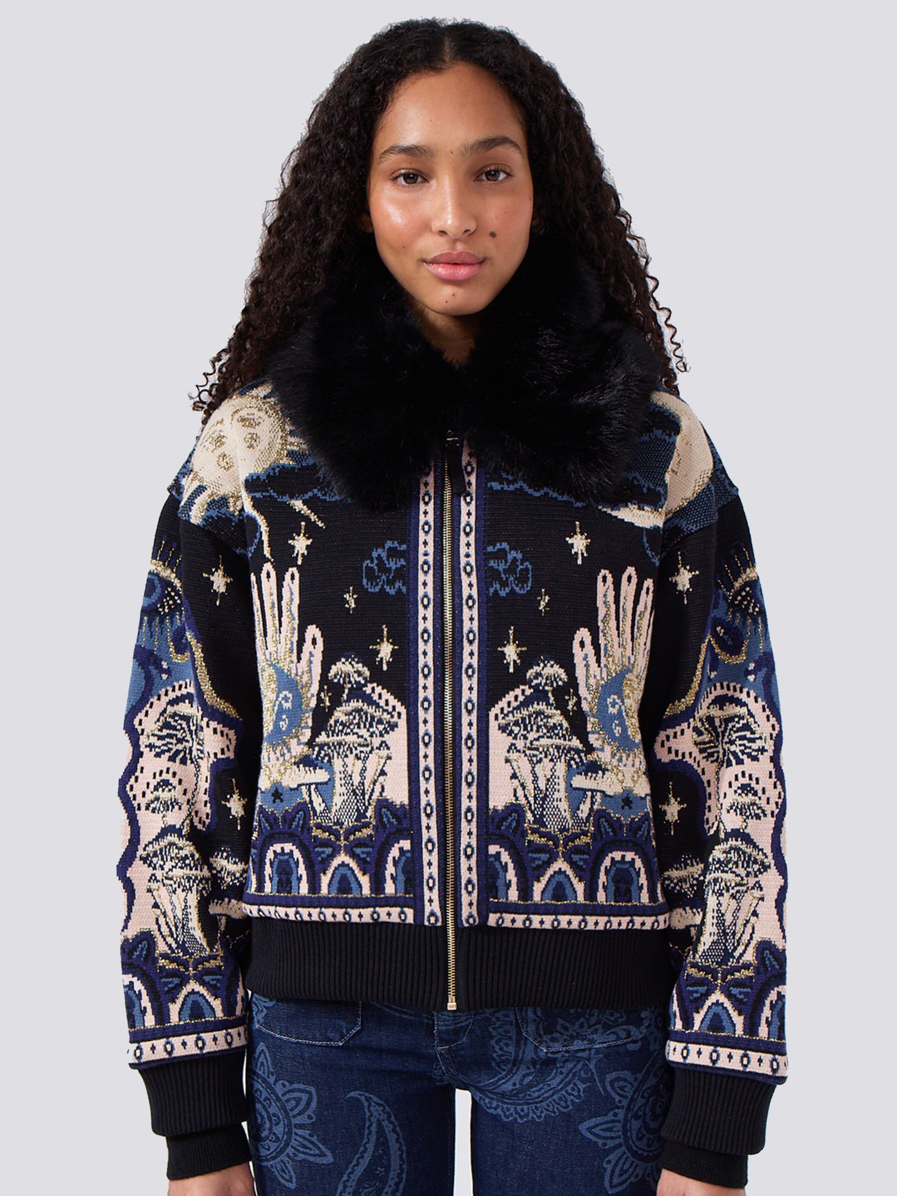 Written In The Stars Bomber Black