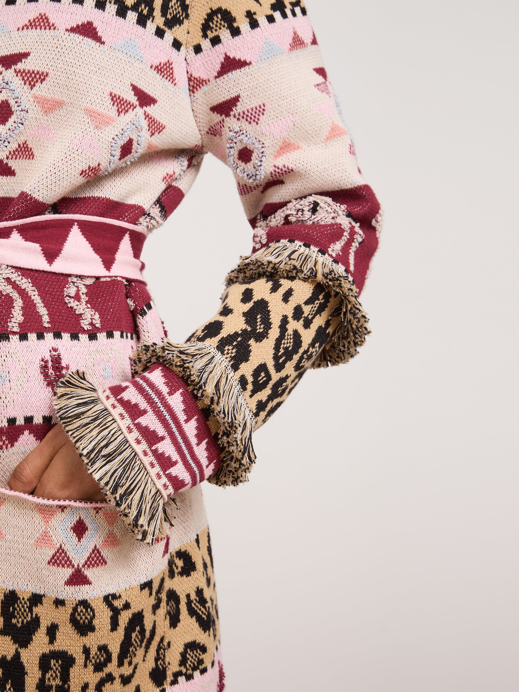 Alpine Rodeo Cardigan Red