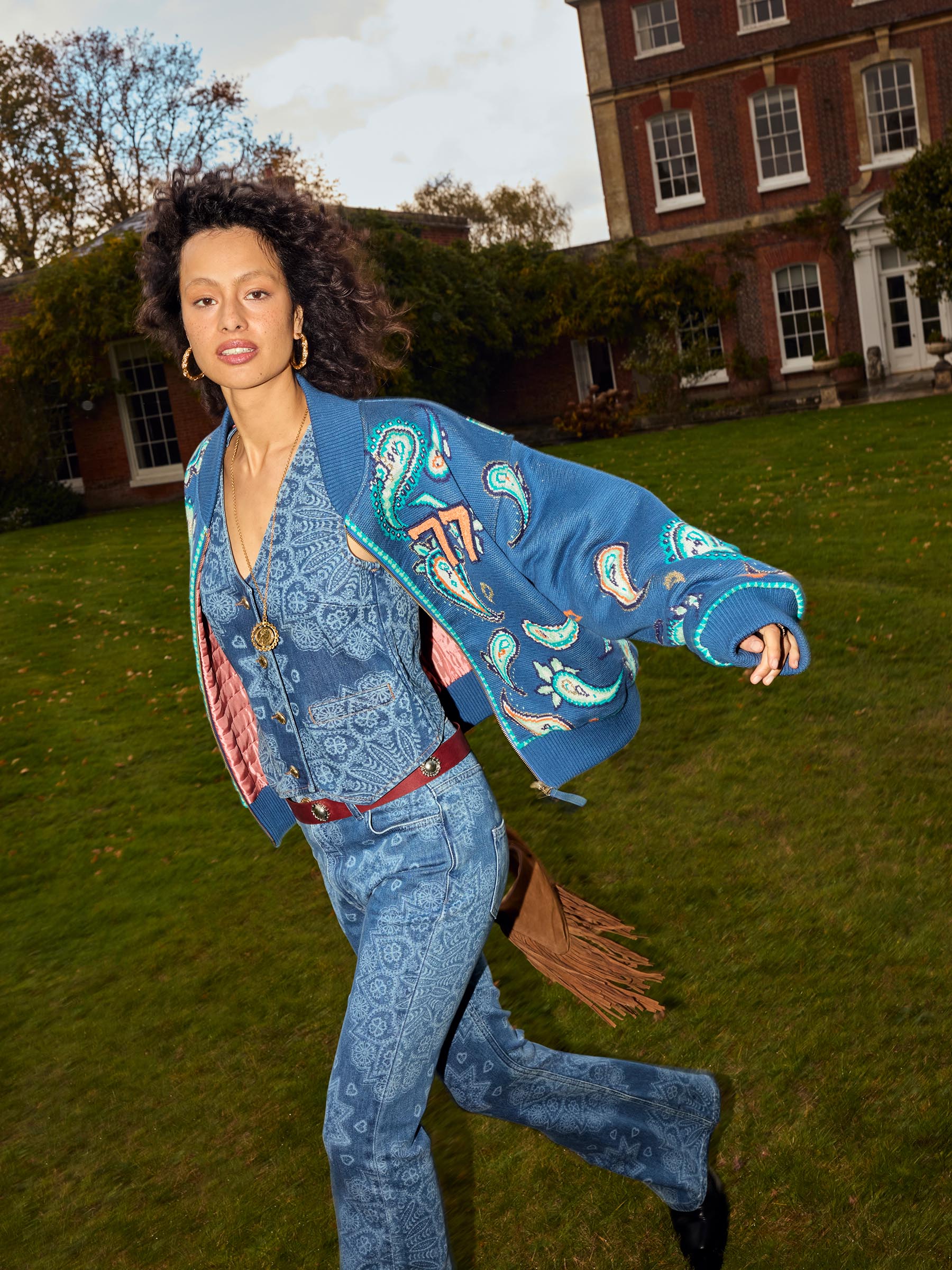 Jimi Bomber Blue – Hayley Menzies