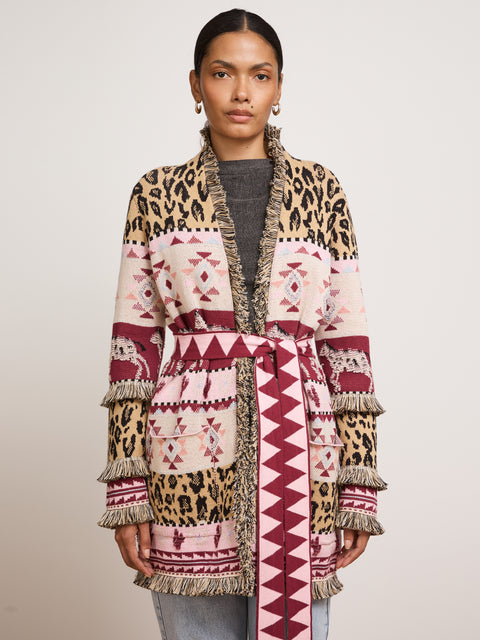 Alpine Rodeo Cardigan Red