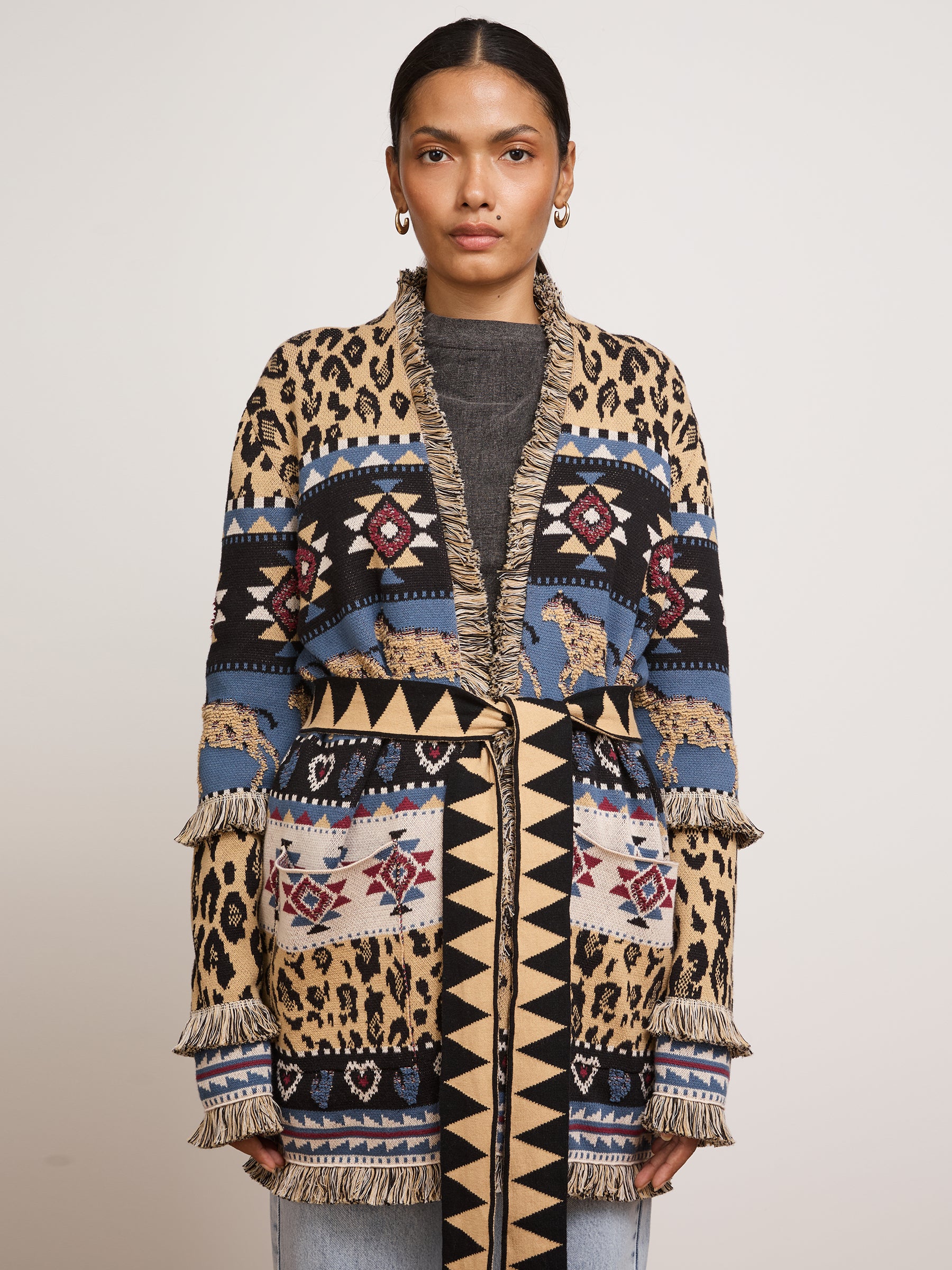 Alpine Rodeo Cardigan Blue