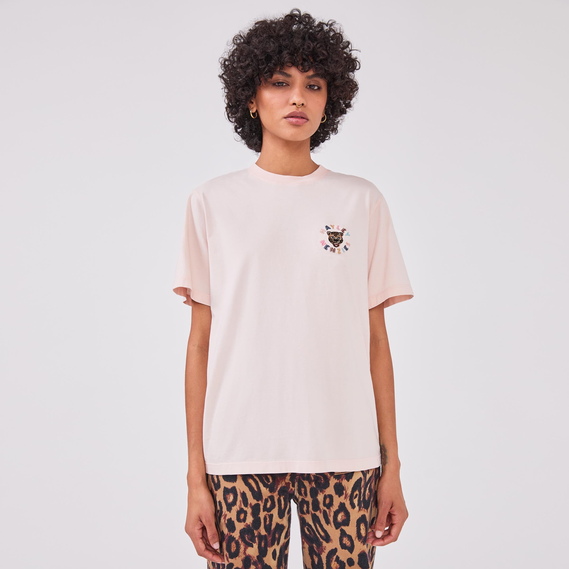 juemi 　crazy leopard　shirt Martini Olive Oversized Leopard Printed Shirt YANG - Cloud9