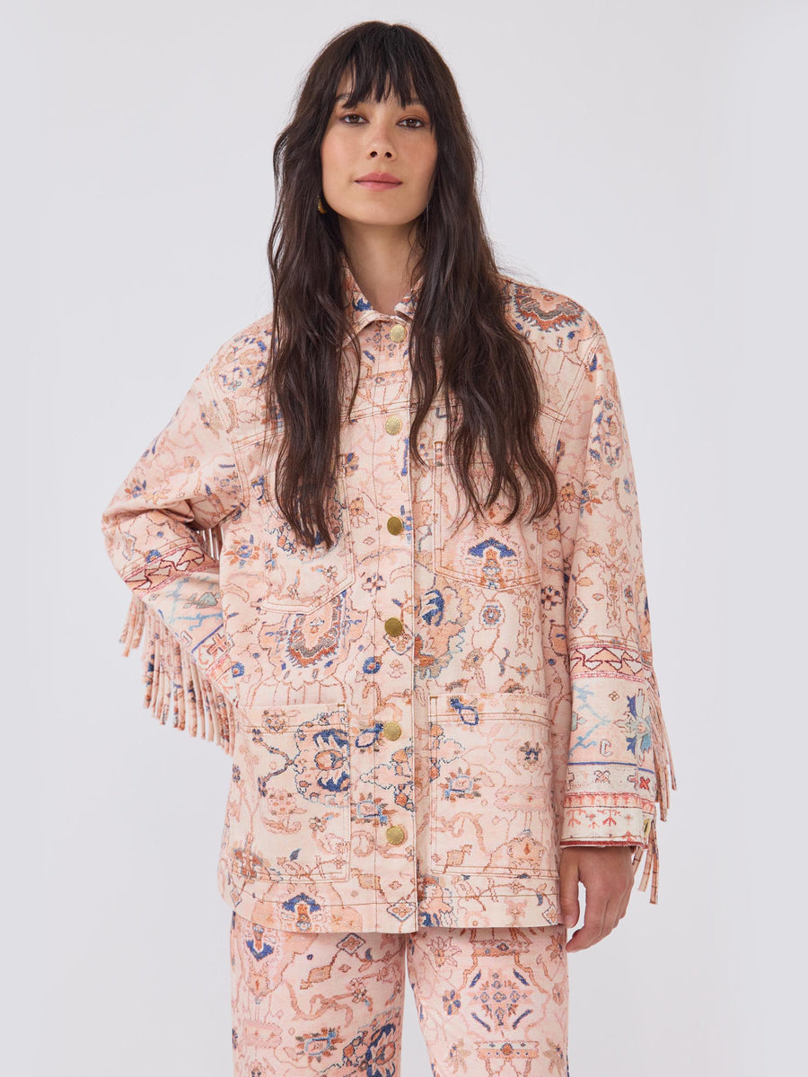 Desert Loom Jacket Pink