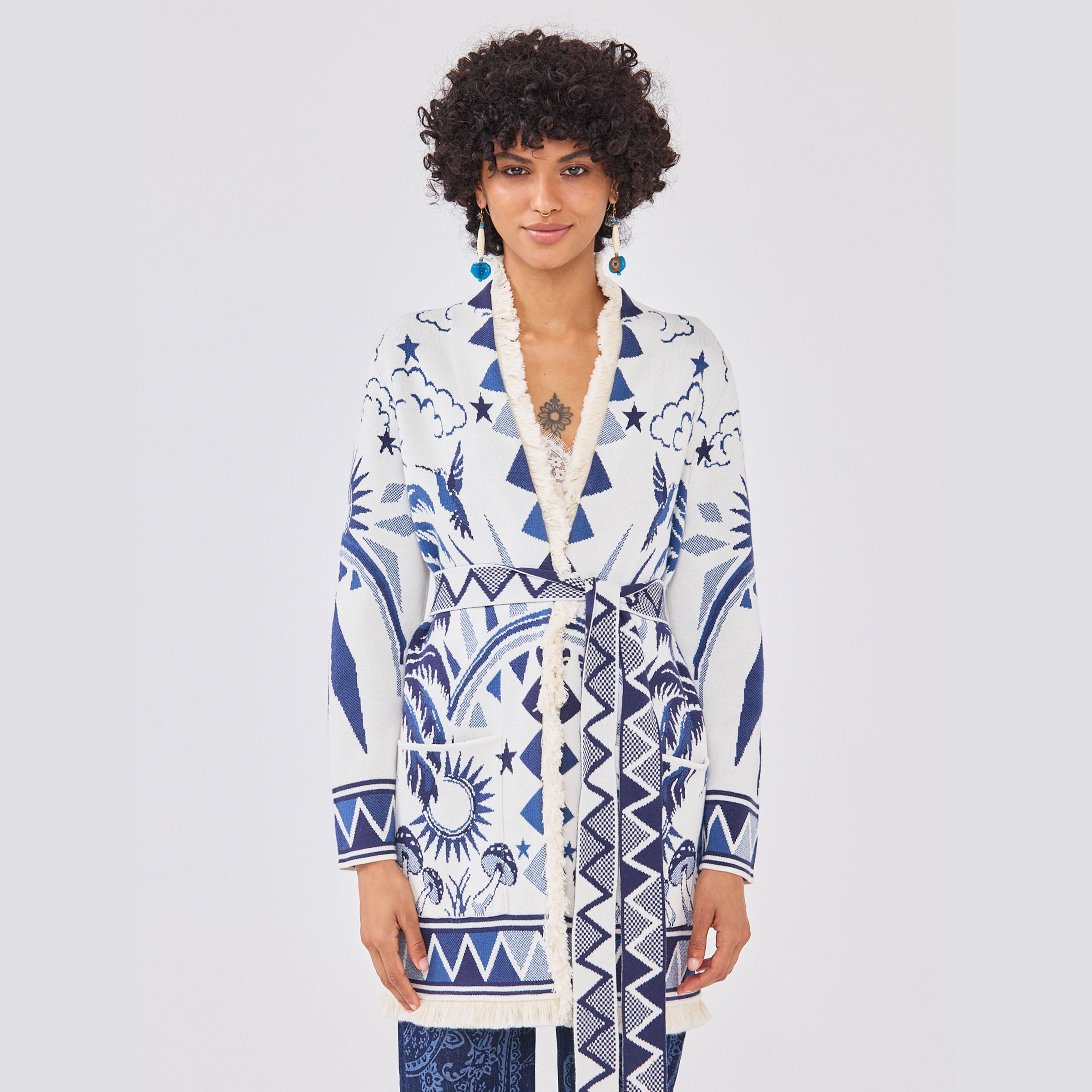 Magic Leopard Cardigan Cream – Hayley Menzies