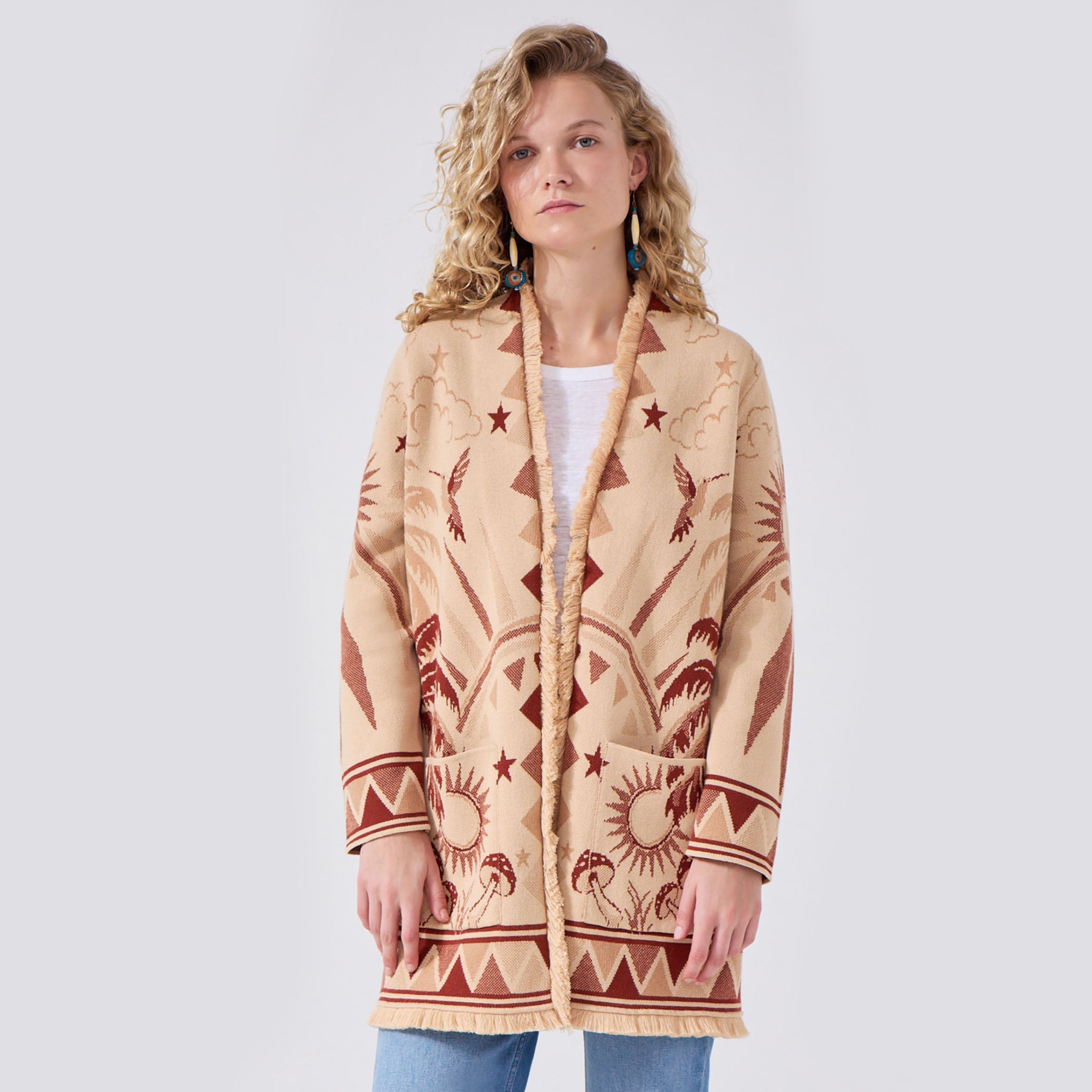 Magic Leopard Cardigan Camel – Hayley Menzies