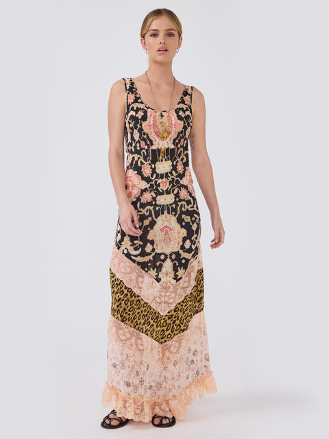 Desert Loom Silk Dress Multi