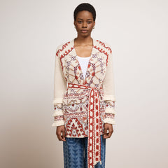 Dylan Cardigan Cream – Hayley Menzies