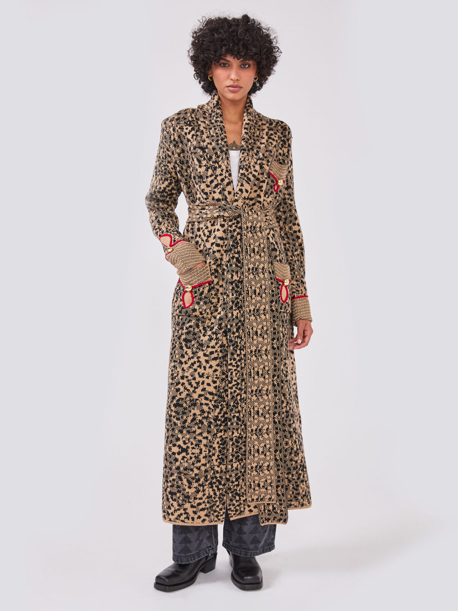 Hari Merino Coat Camel