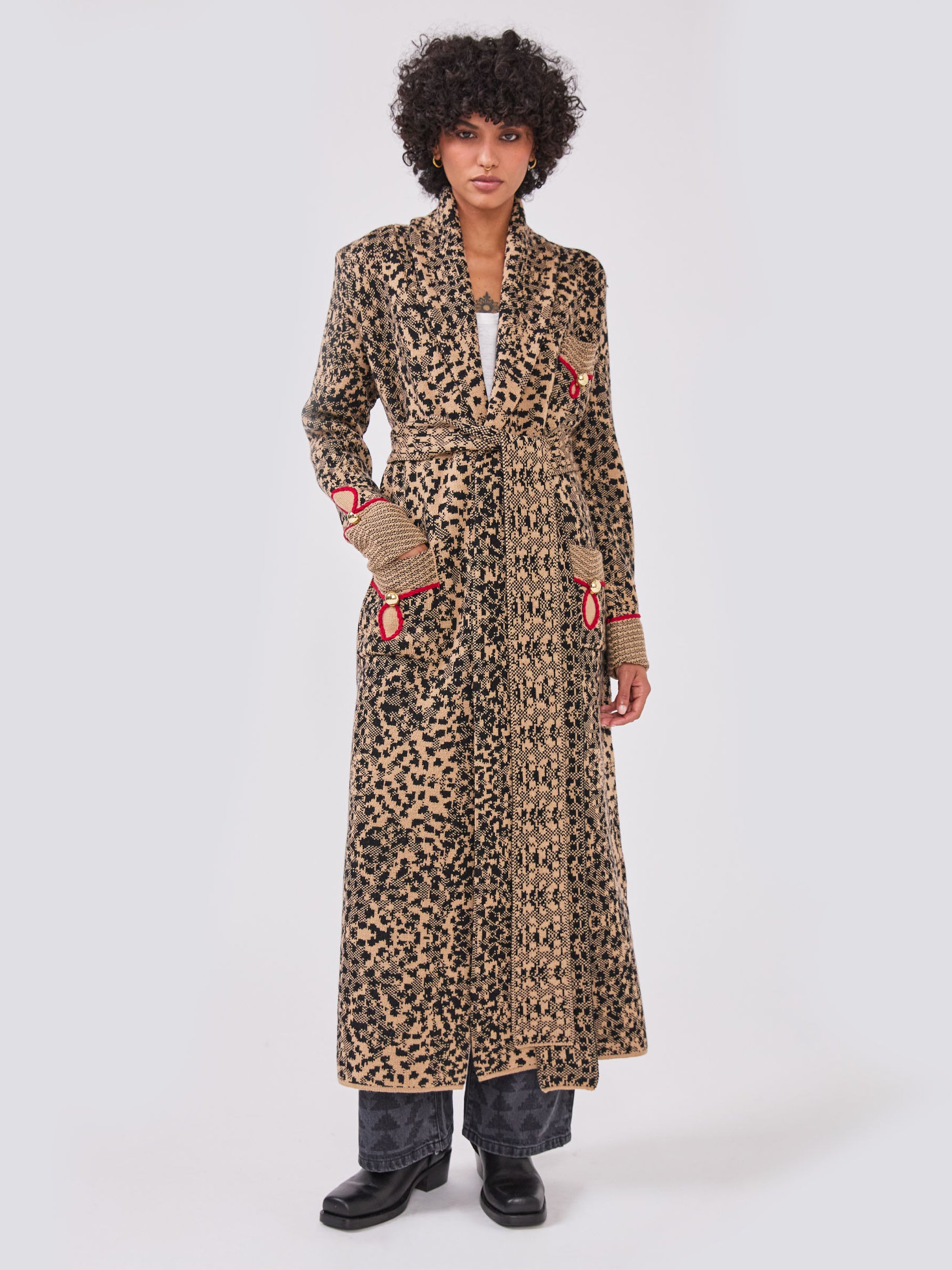 Hari Merino Coat Camel