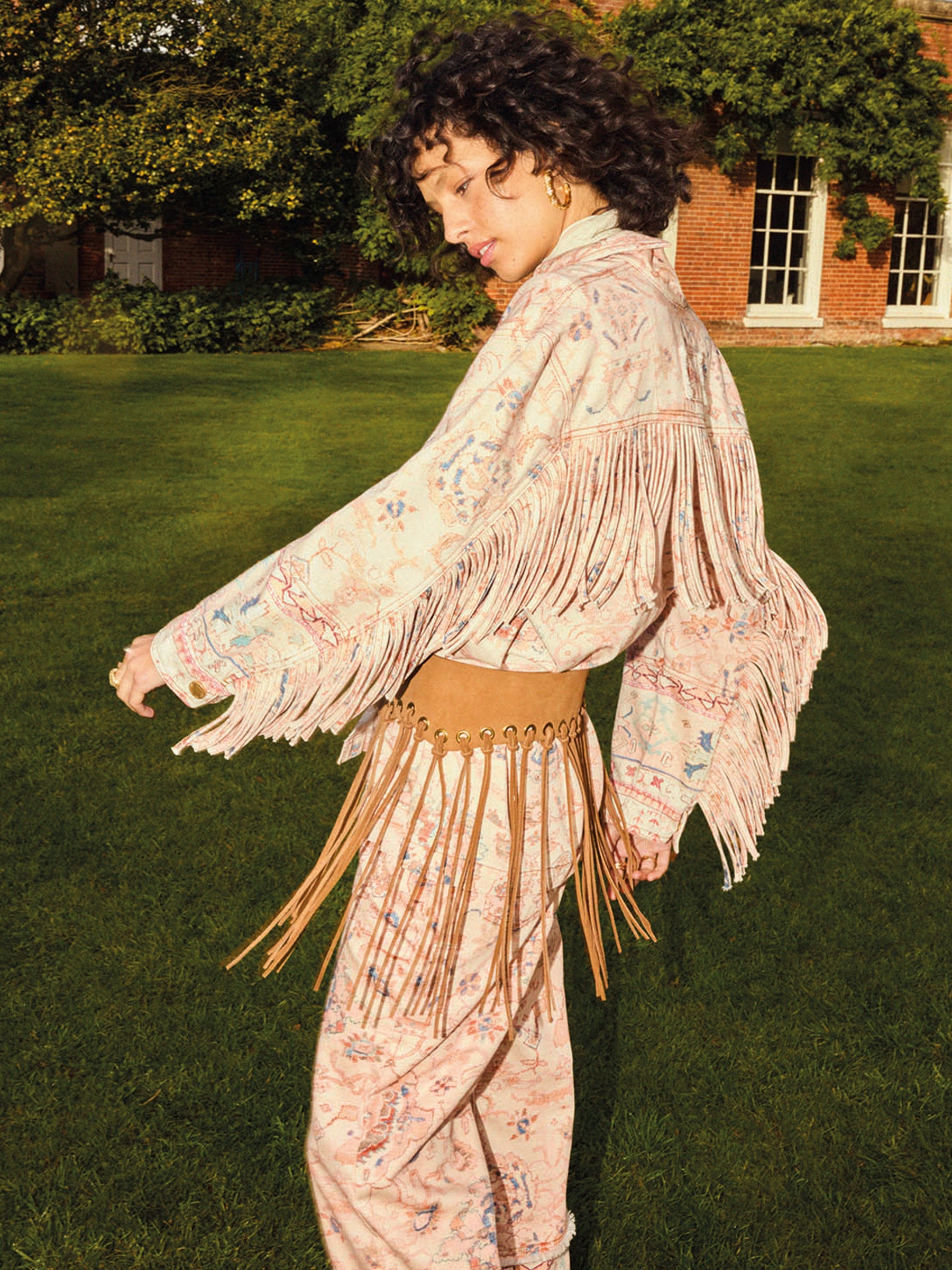 Desert Loom Jacket Pink