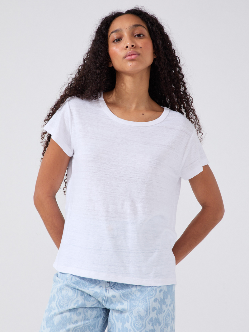 Relaxed Linen T-Shirt